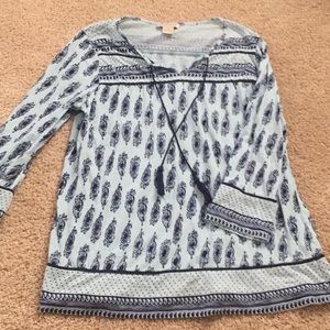 Lucky Brand tee w/ tassels